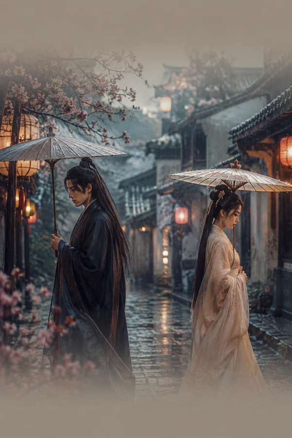 雨停再见海报